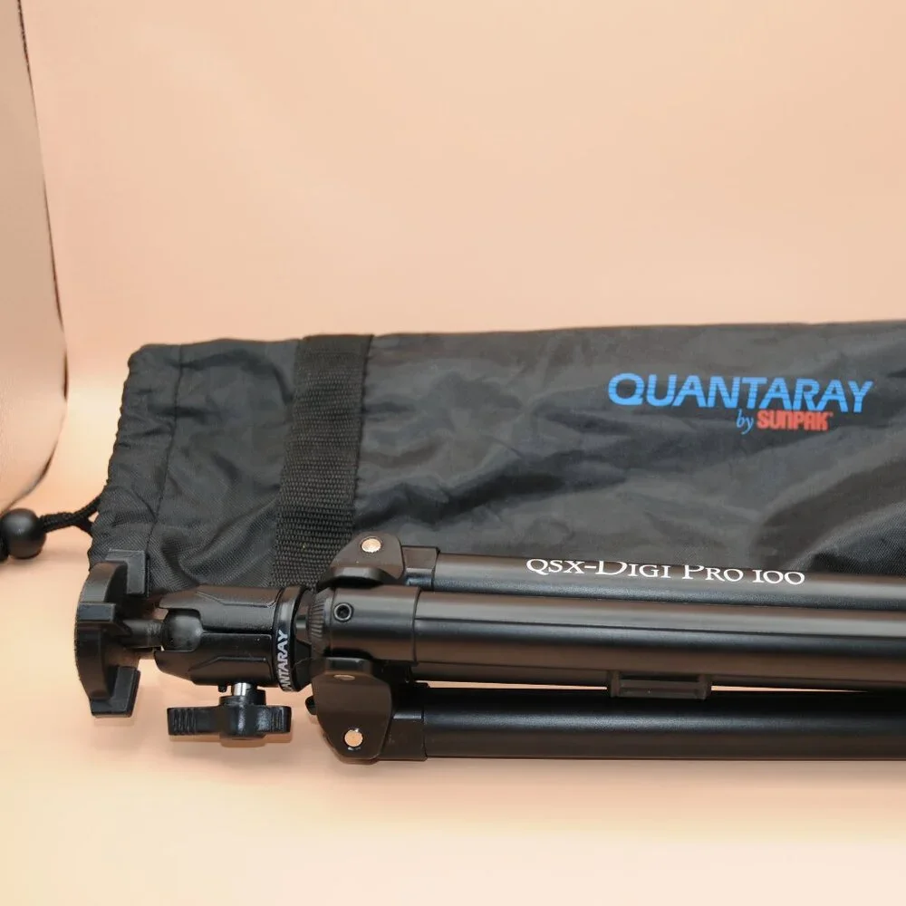 Quantaray QSX-DigiPro 100 Tripod Black with Case